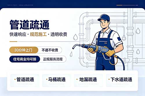 莲湖管道疏通